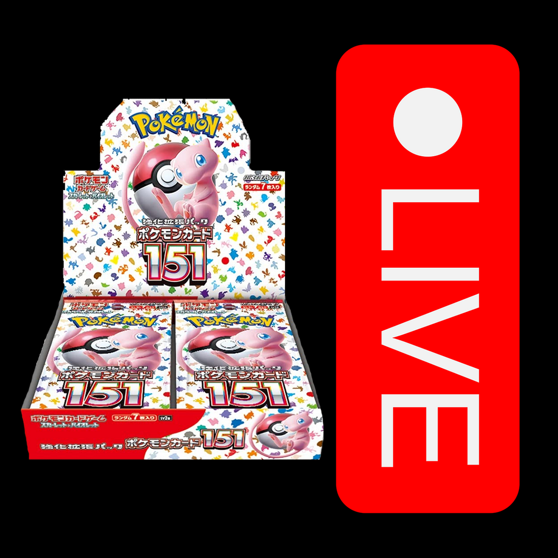 POKEMON 151 JAPANESE BOOSTER BOX TBellCardHouse