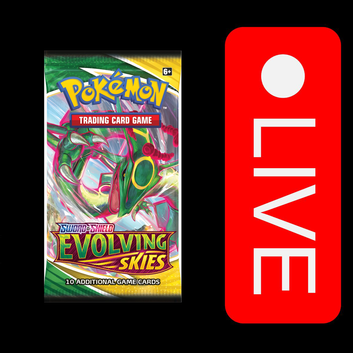 NEW! Pokémon 2024 TCG: Sword & Shield Evolving Skies Booster