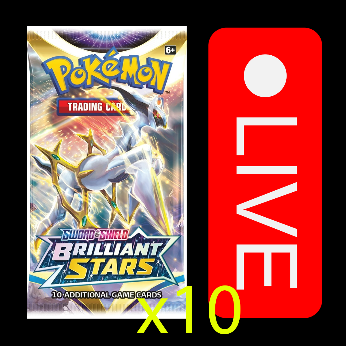 Pokémon deals Brilliant Stars Booster Packs